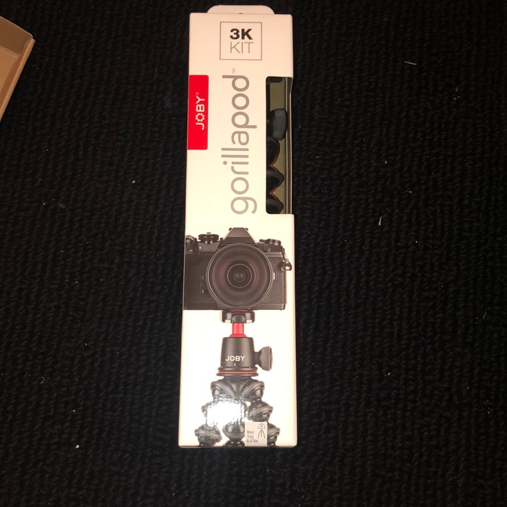 UNOPENED GorillaPod 3K Kit